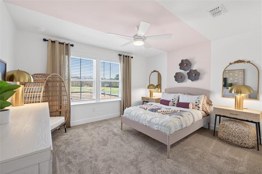 Furnished interior view inside a new home in Linden Grove, Powder Springs (Image 27).