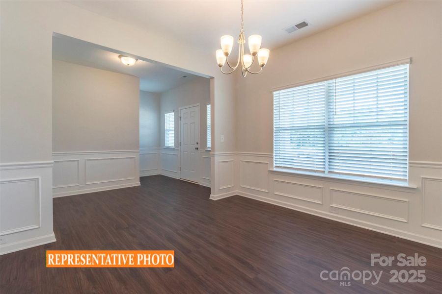 Spacious, unfurnished interior of a new home in Cedar Meadows, Monroe (Image 21).