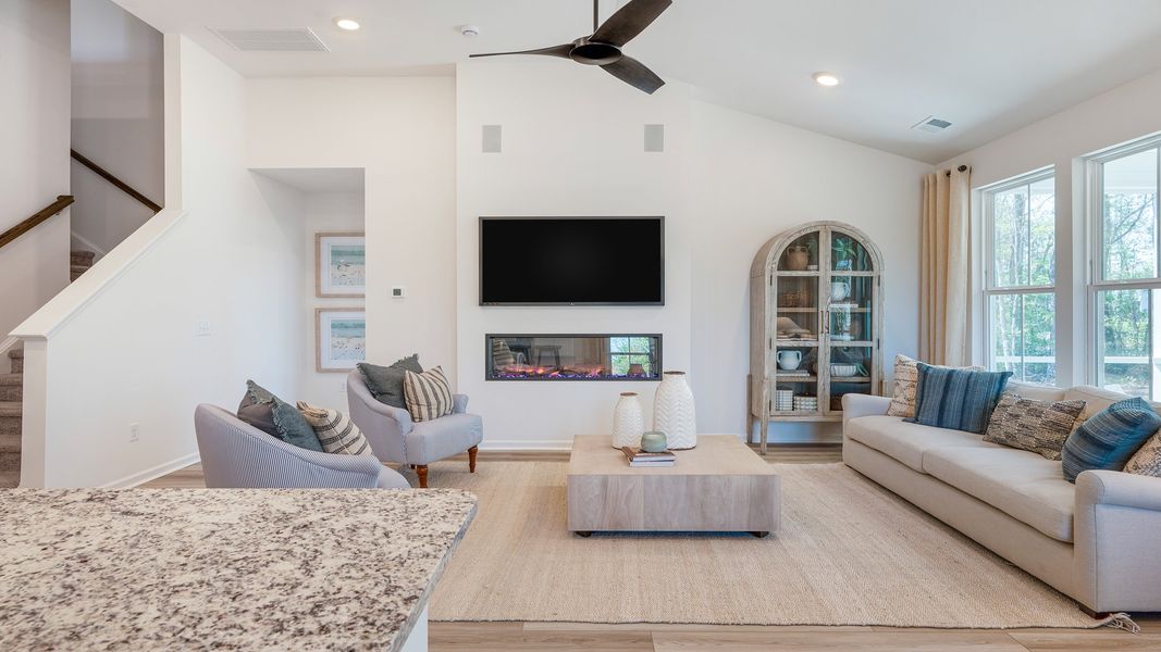 Furnished interior view inside a new home in Chestnut Farms, Longs (Image 6).