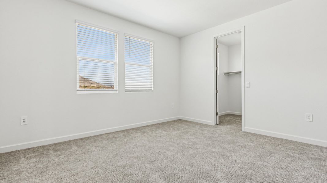 Representative unfurnished interior of a home built from the Phoenician by D.R. Horton in The Ridge at Stone Butte, Phoenix (Image 35). Representative unfurnished interior of a home built from the Phoenician by D.R. Horton in The Ridge at Stone Butte, Phoenix (Image 35).