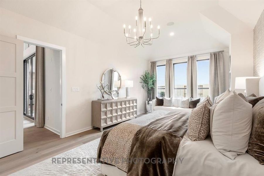 Furnished interior view inside a new home in Mustang Lakes, Celina (Image 10).
