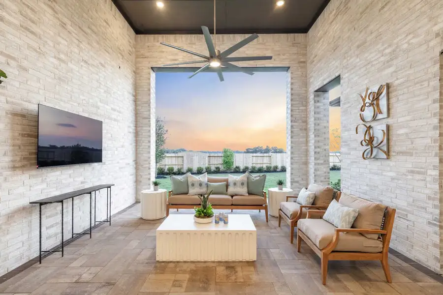 Representative Patio - some options shown