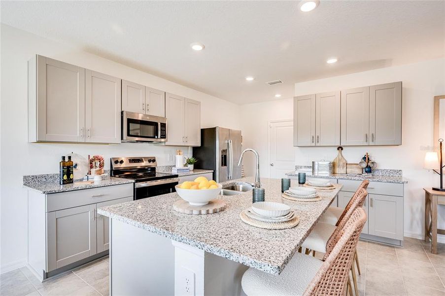 Furnished interior view inside a new home in Palm Wind, Hudson (Image 6).