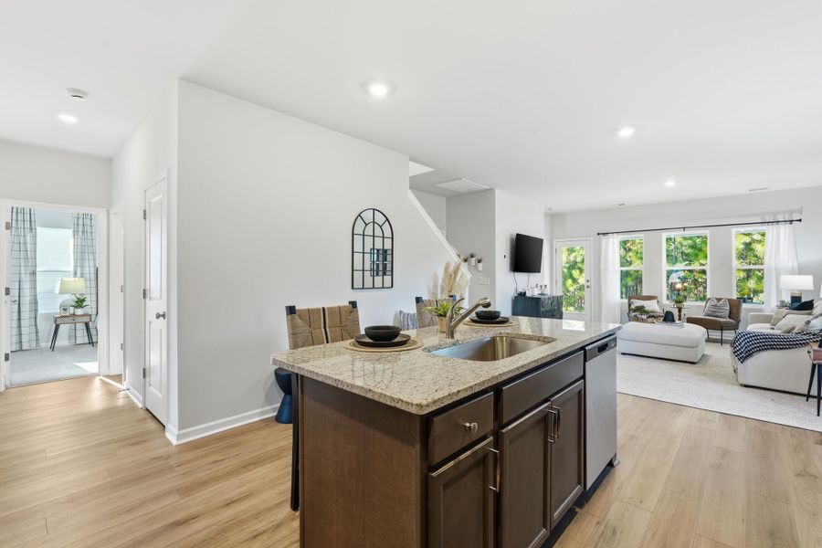 Furnished interior view inside a new home in , Manning (Image 7).