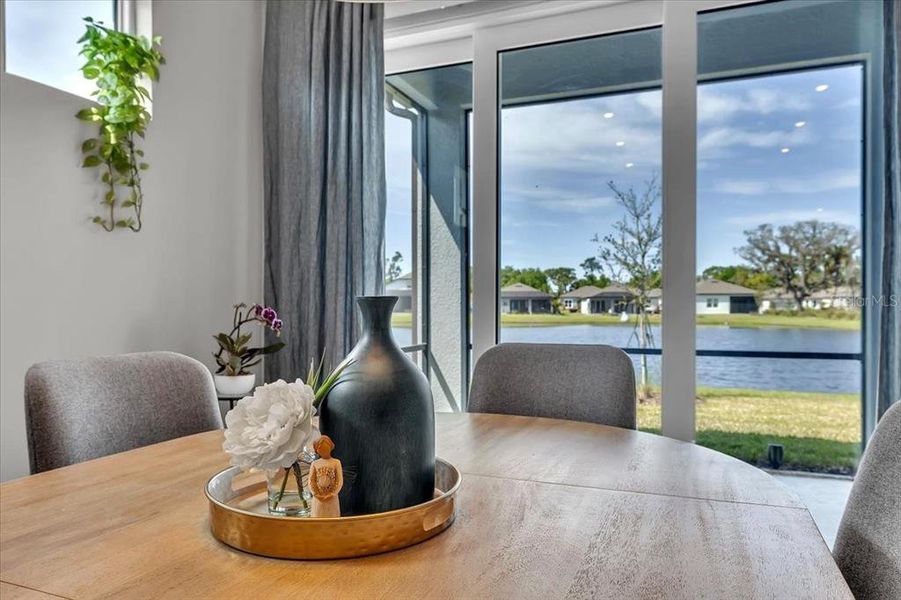 Furnished interior view inside a new home in , Parrish (Image 38).