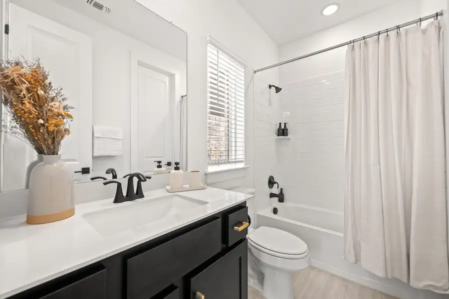 Furnished interior view inside a new home in , Kyle (Image 5).