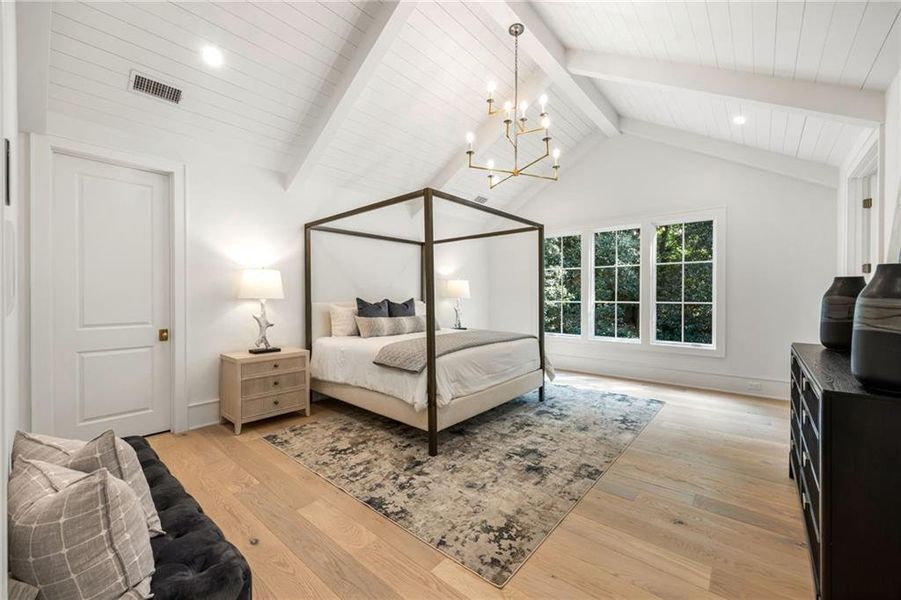 Furnished interior view inside a new home in , Atlanta (Image 29).