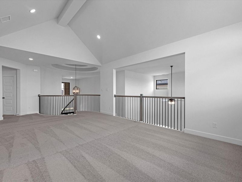 Spacious, unfurnished interior of a new home in The Grand Prairie - 60', Hockley (Image 13). Spacious, unfurnished interior of a new home in The Grand Prairie - 60', Hockley (Image 13).