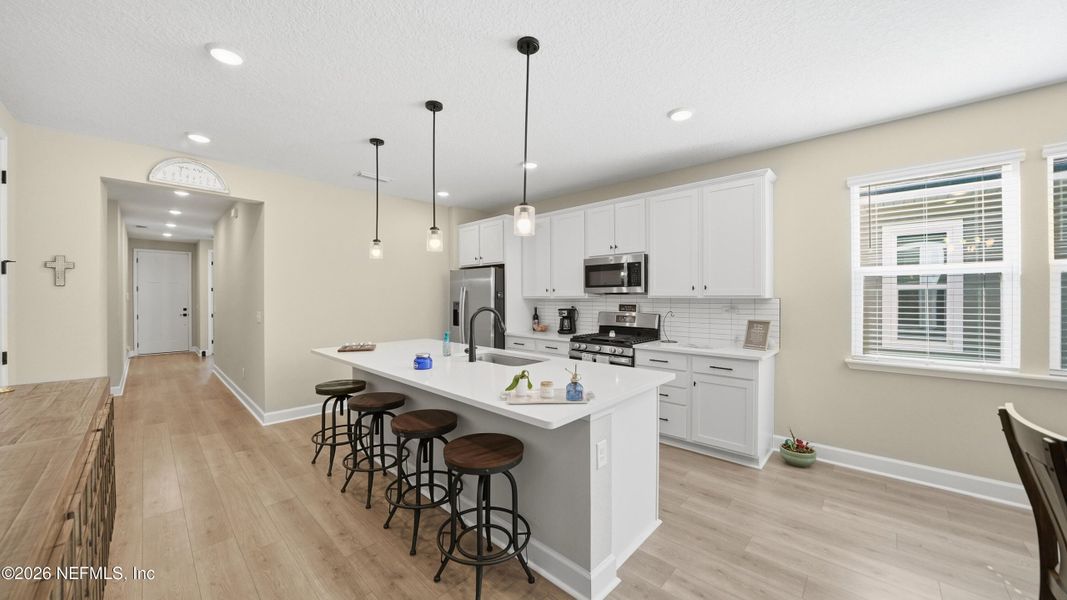 Furnished interior view inside a new home in Tributary, Yulee (Image 18).