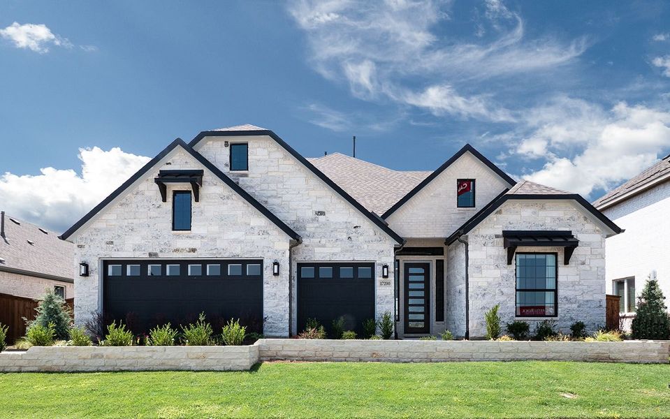 Representative exterior photo of a completed home built from the Eureka by CastleRock Communities in Sanctuary, Salado, TX (Image 20). Representative exterior photo of a completed home built from the Eureka by CastleRock Communities in Sanctuary, Salado, TX (Image 20).