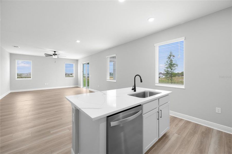 Furnished interior view inside a new home in Citrus Place, Babson Park (Image 11).