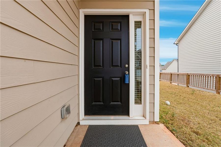 Exterior details and patio area of a home in , Cartersville (Image 3).