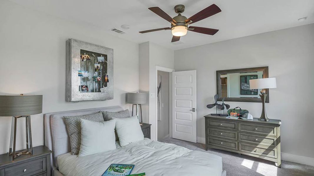 Representative furnished interior of a home built from the Calypso by Taylor Morrison in Avalon at Friendswood, Friendswood (Image 24).