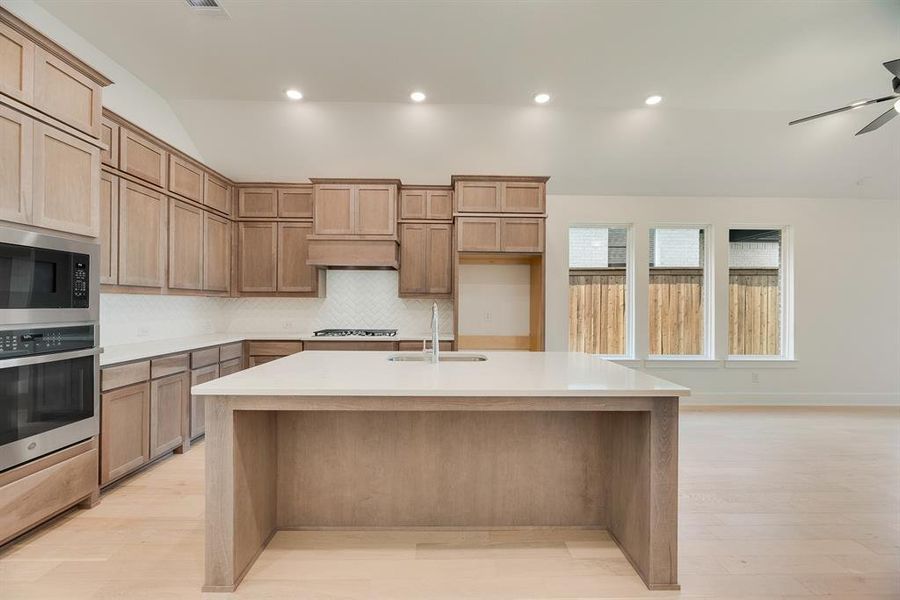 Furnished interior view inside a new home in Cottages of Celina, Celina (Image 9).