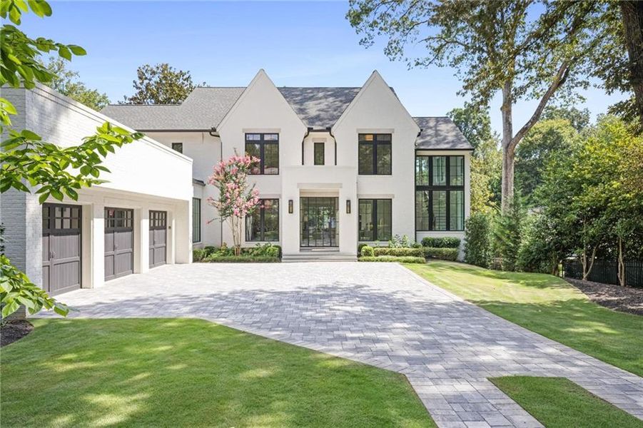 Front exterior of a new home in , Atlanta, GA, highlighting curb appeal (Image 2).