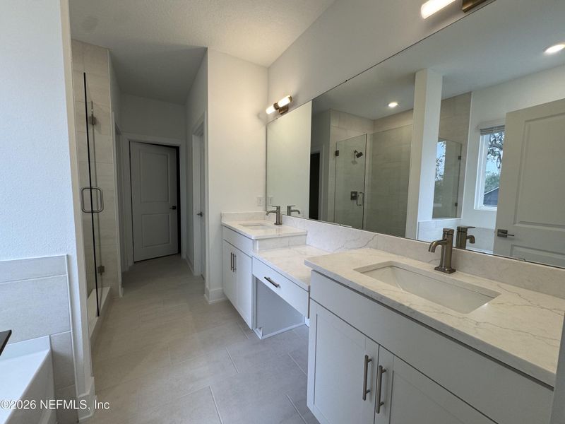 Furnished interior view inside a new home in Pirates Bluff, Yulee (Image 3).