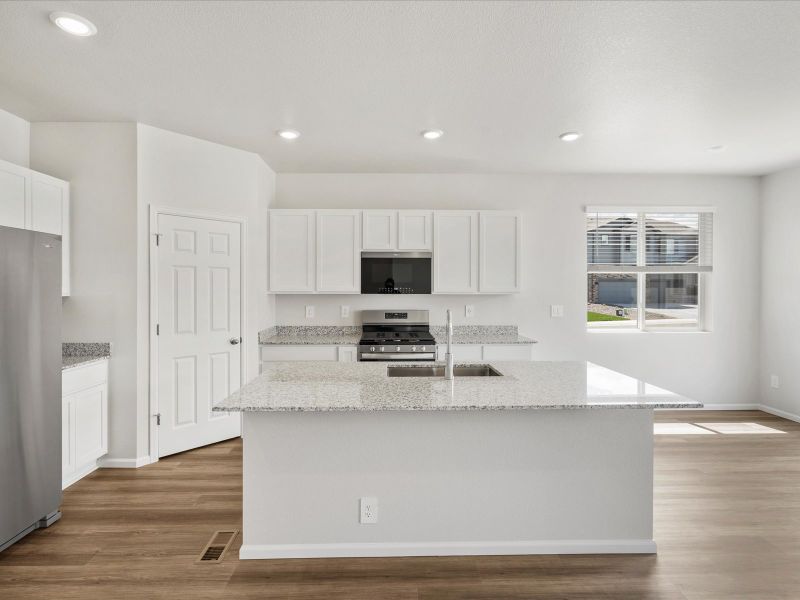 Furnished interior view inside a new home in Poudre Heights: The Lakes Collection, Windsor (Image 3).