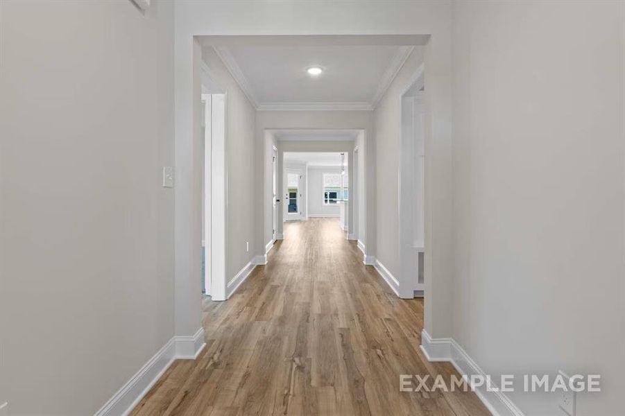 Spacious, unfurnished interior of a new home in Mercer Meadows, Royse City (Image 20).