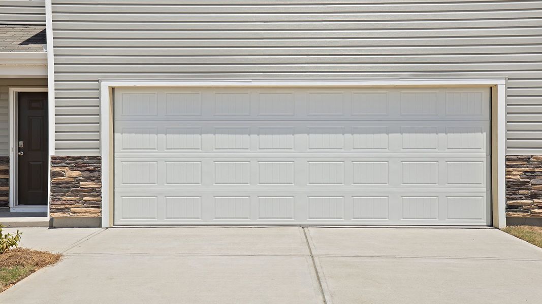 Exterior details and patio area of a home in Harrier Point, Woodruff (Image 3).