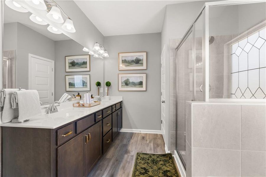 Furnished interior view inside a new home in Hillcrest Park, Ringgold (Image 21).