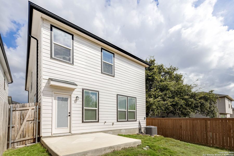 Exterior details and patio area of a home in , San Antonio (Image 23). Exterior details and patio area of a home in , San Antonio (Image 23).