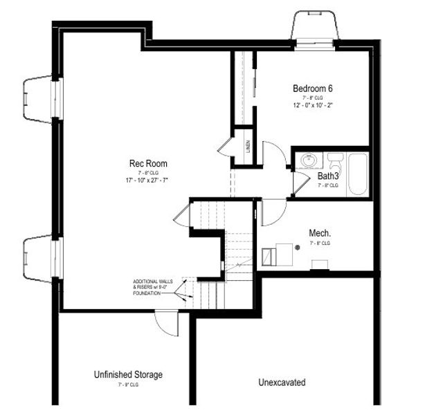 2D floor plan layout for the Avocet by View Homes in Country Club Reserve – Fort Collins, Fort Collins, CO (Image 4). 2D floor plan layout for the Avocet by View Homes in Country Club Reserve – Fort Collins, Fort Collins, CO (Image 4).
