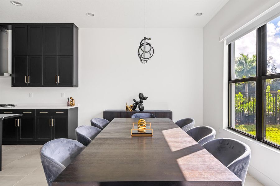 Furnished interior view inside a new home in , Boca Raton (Image 29). Furnished interior view inside a new home in , Boca Raton (Image 29).