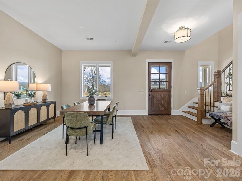 Furnished interior view inside a new home in , Tryon (Image 37).