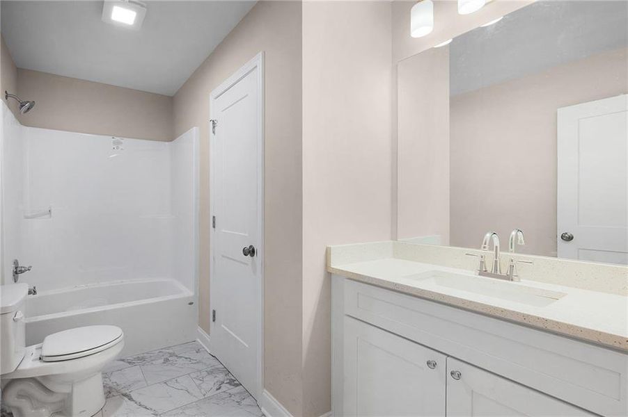 Furnished interior view inside a new home in , Calhoun (Image 10).