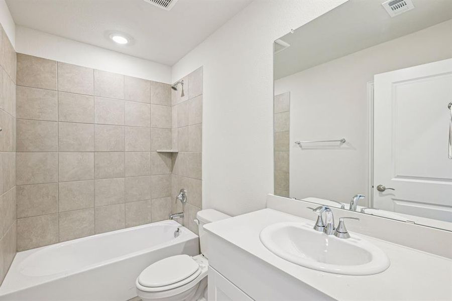 Furnished interior view inside a new home in Trails of Lavon - Signature Series, Lavon (Image 17).