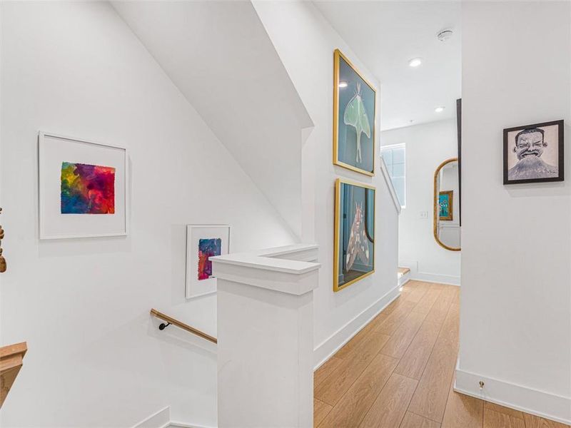 Furnished interior view inside a new home in , Atlanta (Image 16).