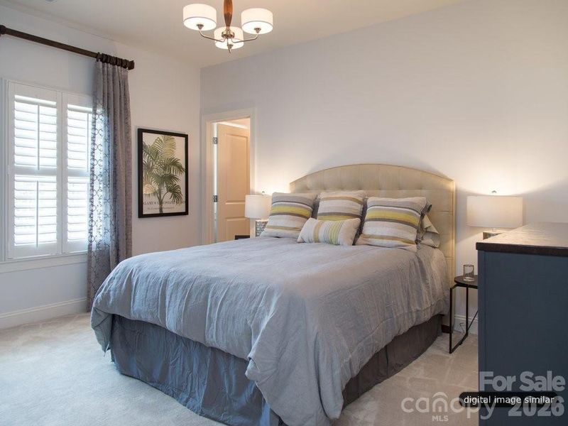 Furnished interior view inside a new home in , Fort Mill (Image 19).