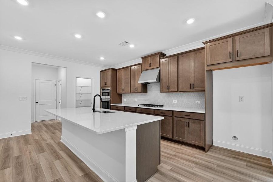Furnished interior view inside a new home in Bailey Fence, Dacula (Image 10).