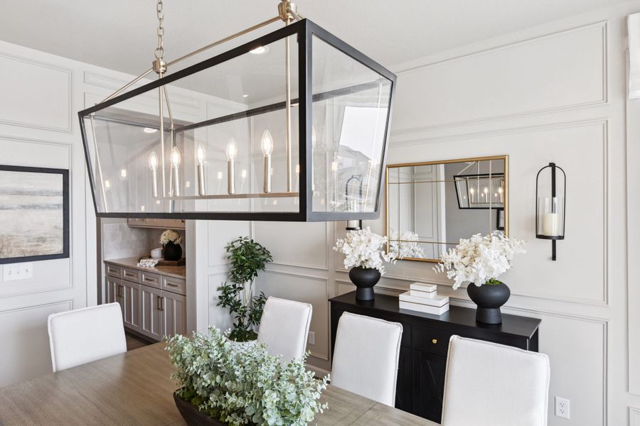 Representative furnished interior of a home built from the Silverton by Landsea Homes in Highlands Preserve, Mead (Image 44).