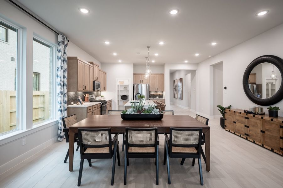 Representative furnished interior of a home built from the Falcon by Tri Pointe Homes in Trillium, Richmond (Image 30).