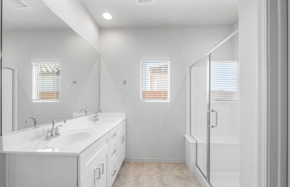 Furnished interior view inside a new home in Hayden Estates, Buckeye (Image 10).
