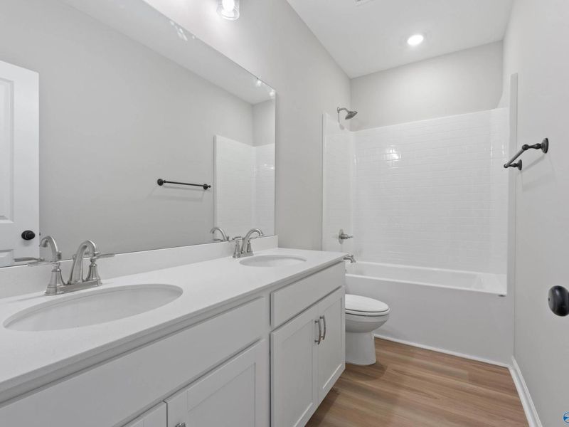 Furnished interior view inside a new home in Bailey Park, Fayetteville (Image 9).
