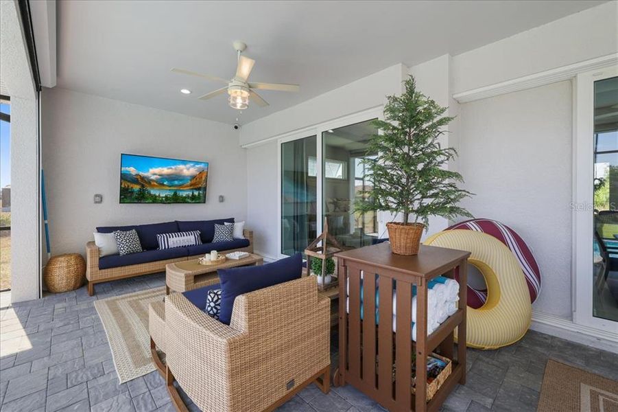 Furnished interior view inside a new home in , Rotonda West (Image 45).