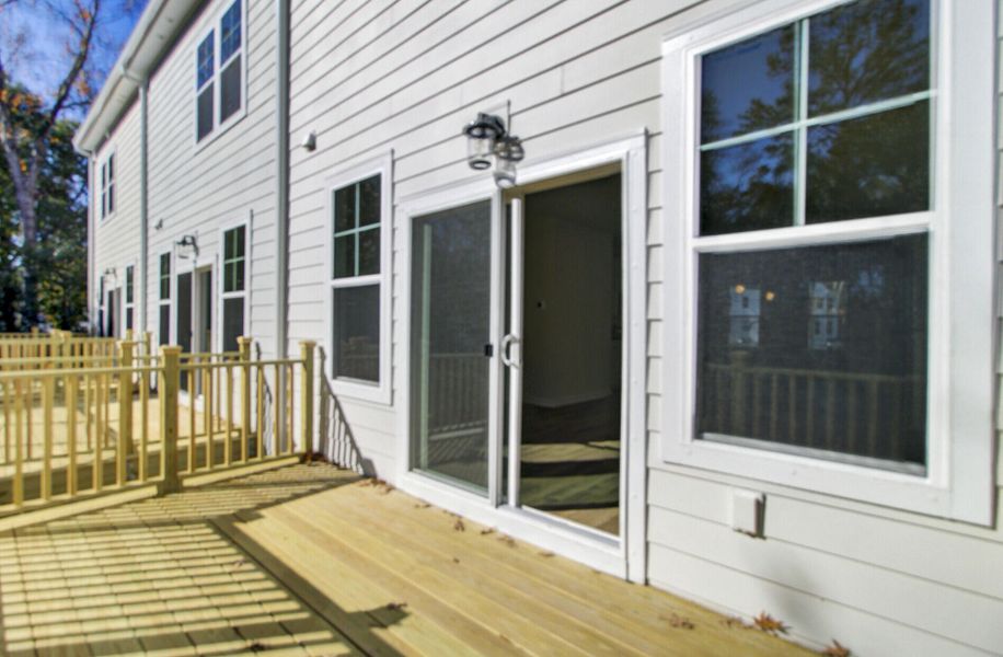 Exterior details and patio area of a home in , Johns Island (Image 21). Exterior details and patio area of a home in , Johns Island (Image 21).