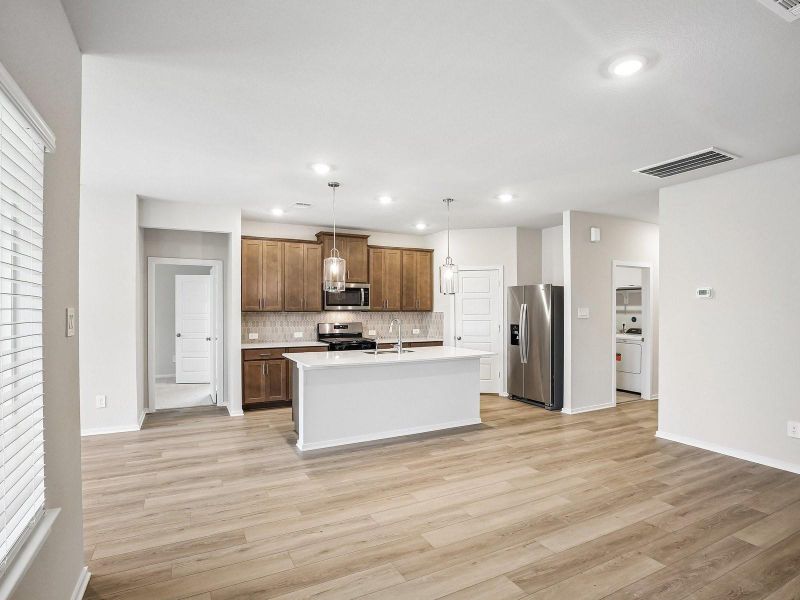 Photo is not of the actual home, but is an inspirational photo of builder’s model home and may depict options, furnishings, and/or decorator features that are not included