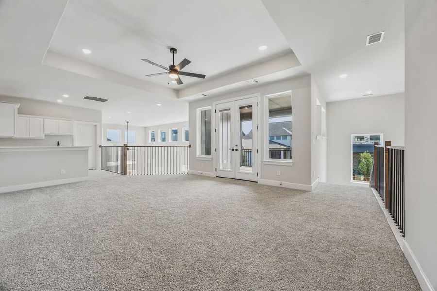 Spacious, unfurnished interior of a new home in The Grove Frisco, Frisco (Image 20).