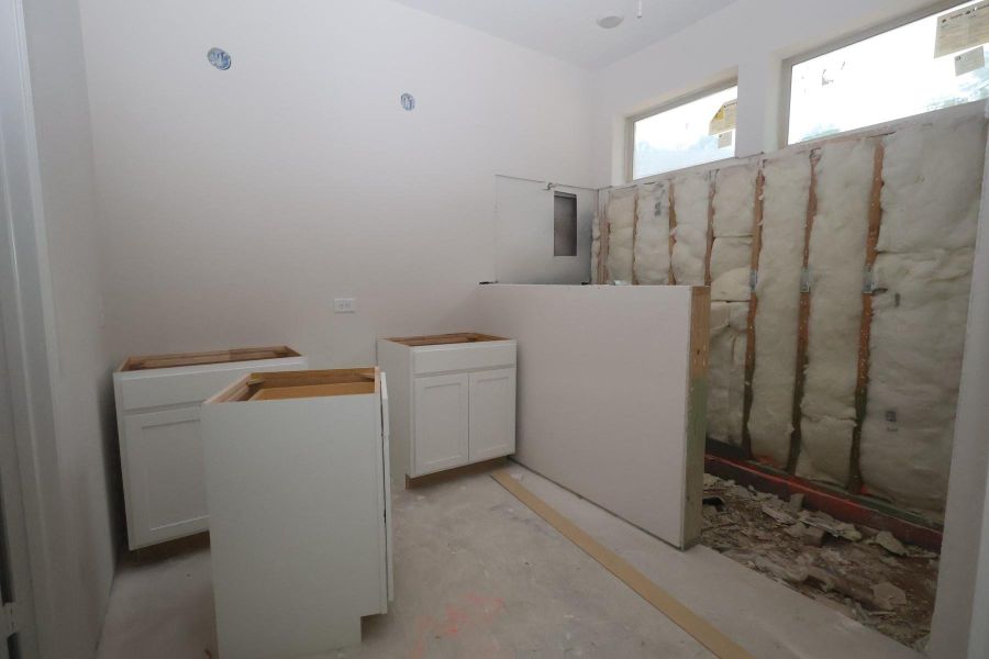 In-progress construction of a new home in The Woodlands Hills - Reserve Collection, Willis, TX (Image 8).