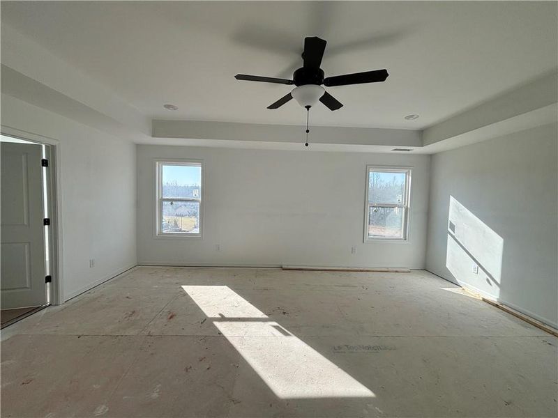 In-progress construction of a new home in Arbors at Richland Creek, Buford, GA (Image 20).