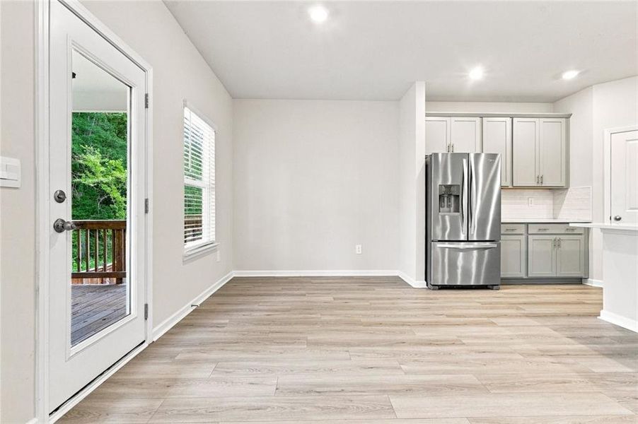 Spacious, unfurnished interior of a new home in Little River Falls, Woodstock (Image 22).
