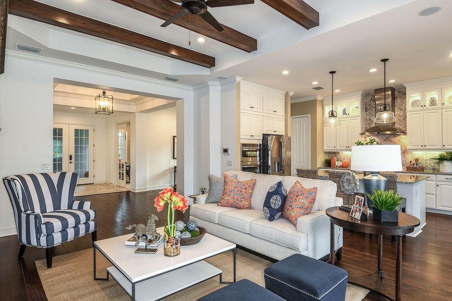Representative furnished interior of a home built from the Sea Star by Neal Communities in Verandah, Fort Myers (Image 16). Representative furnished interior of a home built from the Sea Star by Neal Communities in Verandah, Fort Myers (Image 16).