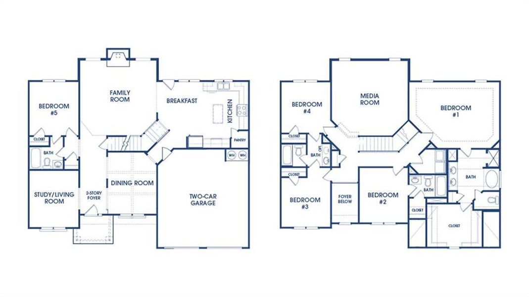 2D floor plan layout of this home in Independence, Loganville, GA (Image 3). 2D floor plan layout of this home in Independence, Loganville, GA (Image 3).