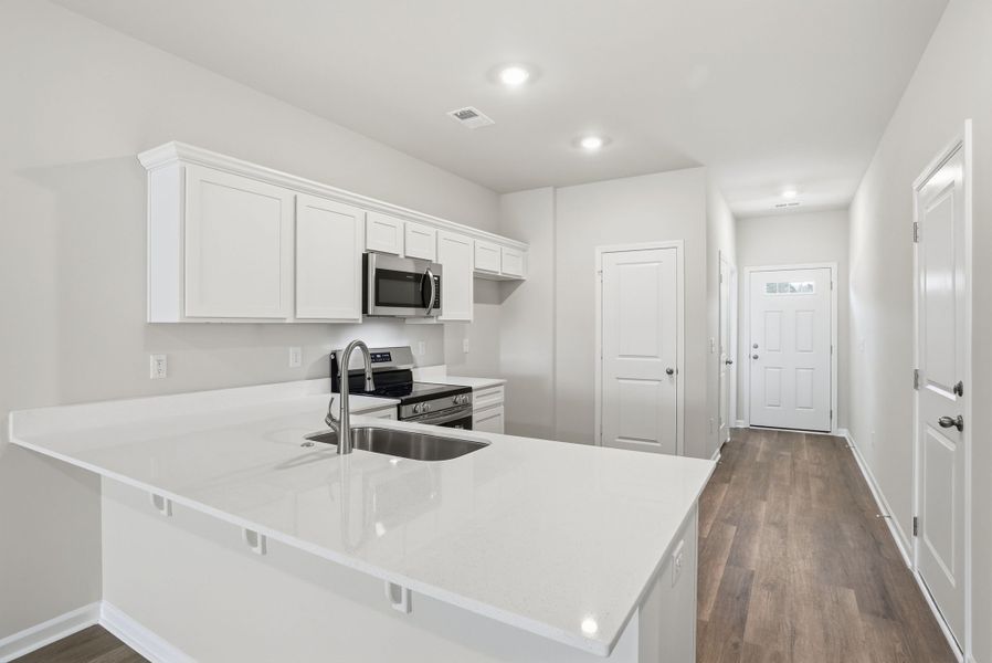 Furnished interior view inside a new home in Towns at Lake Greenwood, Greenwood (Image 7).