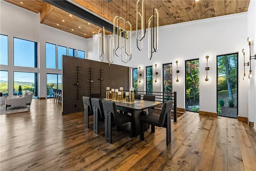 Furnished interior view inside a new home in , Blue Ridge (Image 15). Furnished interior view inside a new home in , Blue Ridge (Image 15).