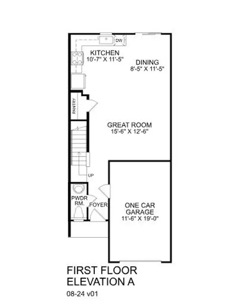2D floor plan layout for the Poplar by Ryan Homes in Meadows Edge, Conway, SC (Image 3). 2D floor plan layout for the Poplar by Ryan Homes in Meadows Edge, Conway, SC (Image 3).
