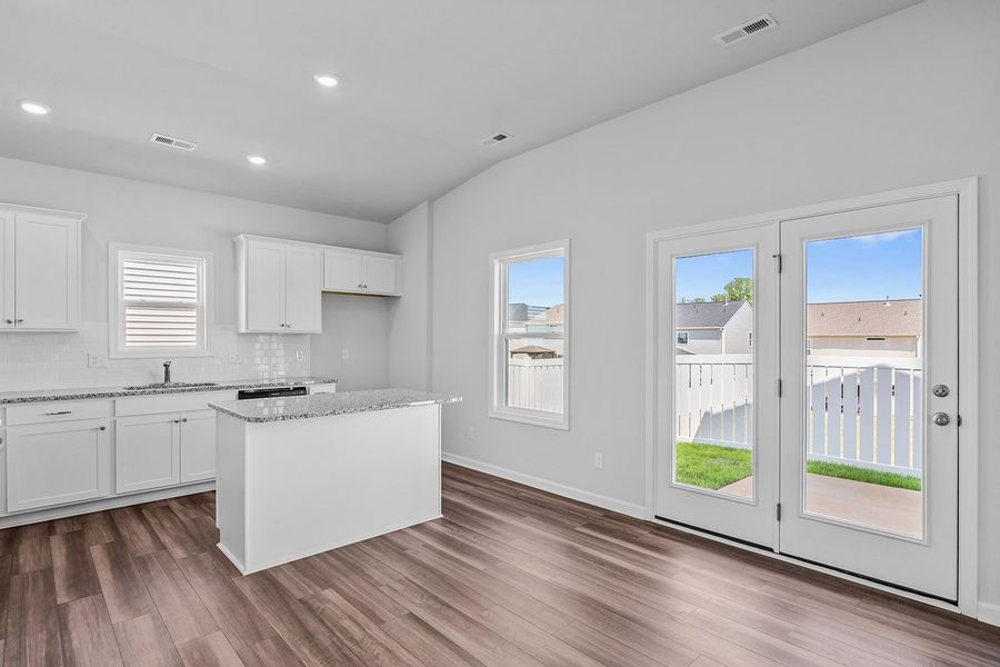 Furnished interior view inside a new home in Hanes Lake, Winston-Salem (Image 10). Furnished interior view inside a new home in Hanes Lake, Winston-Salem (Image 10).